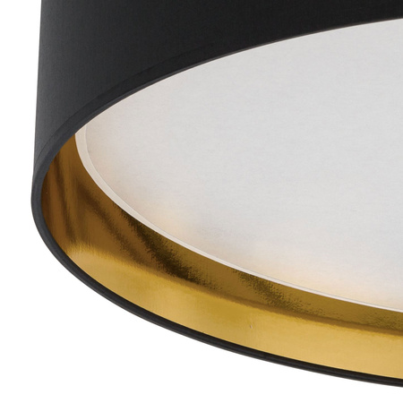 Lampa sufitowa, plafon BILBAO BLACK 60cm TK Lighting 3432