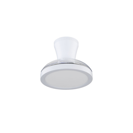 Biała lampa sufitowa z wentylatorem LED BREEZE WHITE Tk Lighting 18198
