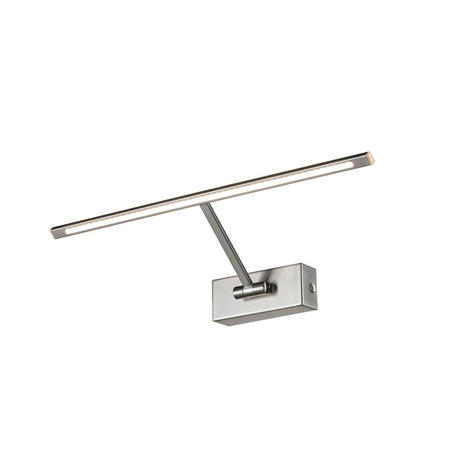 Kinkiet, galeryjka MONALISA 46 SATIN NICKEL LED 3000K Azzardo AZ2646