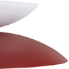 Lampa wisząca z białym szklanym kloszem VERADO BURGUND 1 Tk Lighting 11768
