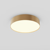 Plafon o średnicy 30cm ze złotą matową obramówką LED 3000K Zon C032CL-36W3K-RD-MG Maytoni