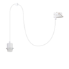 Zawiesie Hang Track Biały 1xE27 3-obwodowy Milagro ML2281