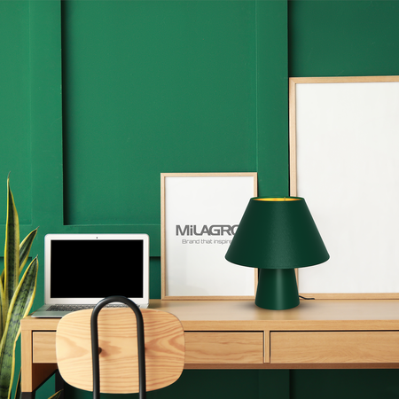 Lampka nocna FIFI GREEN 1xE27 Milagro MLP8883