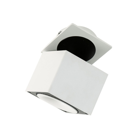 Oprawa podtynkowa Sevilla Square Recessed 4000K regulowana LED Italux SL7562/28W 4000K WH+BL