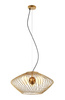 Lampa wisząca ZENO Italux MDM-3845-3 GD