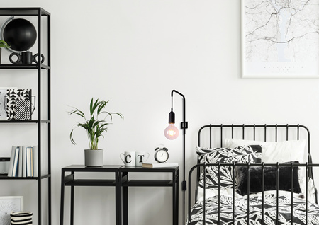 KINKIET LAREN 1 CZARNY Candellux 50401190