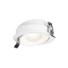 Lampa wbudowana oczko ruchome białe Lens IP44 LED 3000K Maytoni DL105-12W3K-W