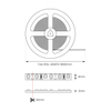 Taśma COB 320/m 3000K IP20 12V 5m Eko-Light EKPL1070 - profesjonalne oświetlenie bez widocznych punktów LED