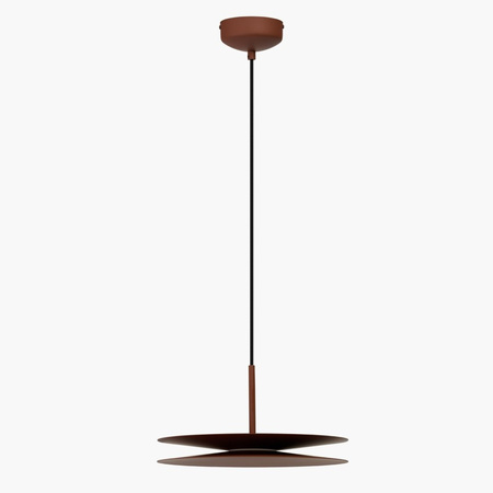 Lampa wisząca dysk w kolorze auburn LED 3000K DISC PENDANT 35 AUBURN Azzardo AZ6743