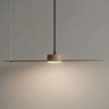 Lampa wisząca geometryczny dysk w kolorze taupe z regulacją kąta zawieszenia PIATTO 1xGX53 fi 550mm Milagro MLP2918