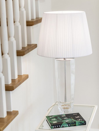 Lampa stołowa CALIGARI plisowany abażur 68cm Argon 3913 3914 - kolor do wyboru