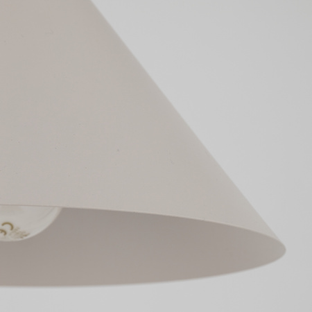 Lampa wisząca metalowy stożek o średnicy 21cm CONO S KASZMIR 1XE27 Tk Lighting 11379