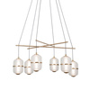 Lampa wisząca Alani LED 3000K Italux PND-34375-6-BK