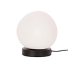 STONES lampa stołowa czarny 20cm 1x40W E27 klosz biały Candellux 41-35219
