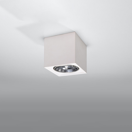 Oprawa sufitowa plafon SEIDA ceramiczny biały Sollux Lighting SL.0850