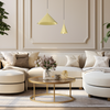 Lampa wisząca CAPITAL GOLD Ø46cm 1xGX53 MLP0951