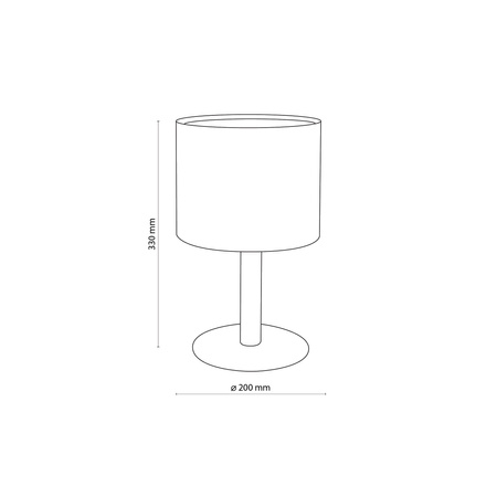 Lampka stołowa DEVA NATURE TK Lighting 5192