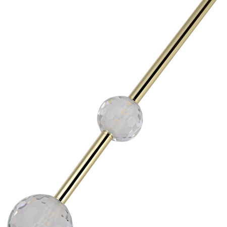 Lampa wisząca Vaku złota LED 4000K Light Prestige LP-719/2P GD