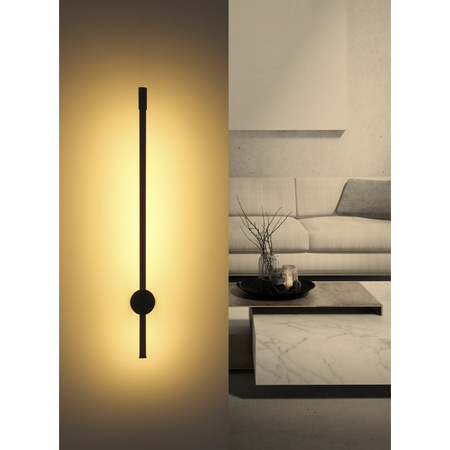 Kinkiet czarny CHASEY LED Globo 78407-12B