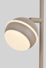 Lampa stojąca dwójka Biarritz kaszmirowa Aviano Lighting 8047-213