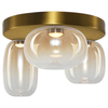 Lampa sufitowa VASO AMBER 12W Milagro ML1414