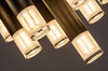 Czarna lampa sufitowa okrągła trzynaście tub G9x13 Ramira Rabalux 71354