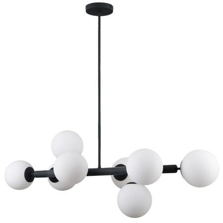 Lampa wisząca RADDI BLACK Italux PNS-5510-8-BK