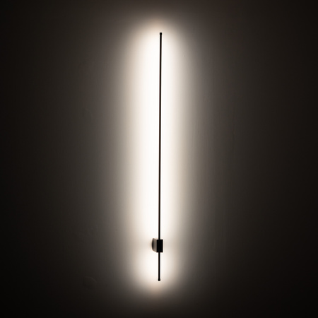 Czarny kinkiet 114cm podświetlający ściane LIXA BLACK LED 3000K 18W Tk Lighting 18301