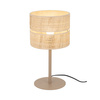 Lampka nocna z abażurem z rafii w stylu boho CALMA 1XE27 Tk Lighting 16178