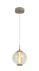 Lampa wisząca jedynka Orleans kaszmirowa Aviano Lighting 6041-113