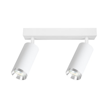 Oprawa Mica Spot Biały + Chrom 2xGU10 Milagro ML2097