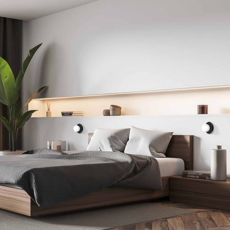 Kinkiet Roma czarny 1xG9 Light Prestige LP-1345/1W BK