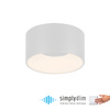 Okrągła biała oprawa natynkowa o średnicy 16cm TANIKA LED z funkcją SimplyDim Just Light 14325-16