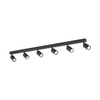 Sześciopunktowa czarna lampa sufitowa 127cm NEX BLACK LAMPA SUFITOWA 6XGU10 Tk Lighting 11370