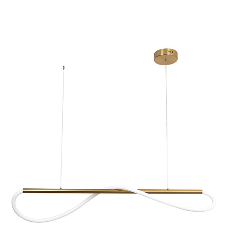 Lampa wisząca Meleca S złota LED CCT Light Prestige LP-2345/1P S GD CCT