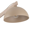Drewniana lampa podłogowa z metalowym kloszem 1XE27 OSLO SABIA Tk Lighting 16130