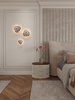 Kinkiet dekoracyjny LED z marmuru syntetycznego Marbles Maxlight W0389
