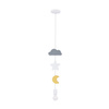 MOON SC LAMPA WISZĄCA 1X20W E27 IQ KIDS MIX KOLOR Candellux 31-12081