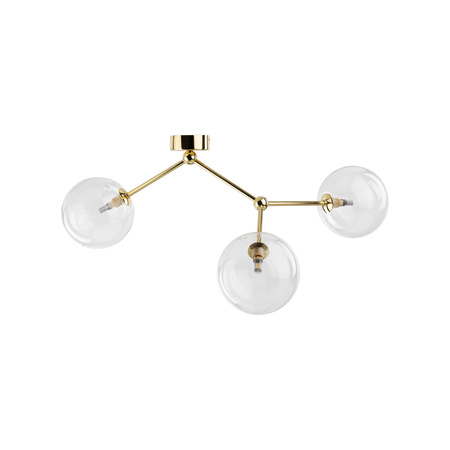 Lampa sufitowa potrójna FAIRY GOLD TK Lighting 10069