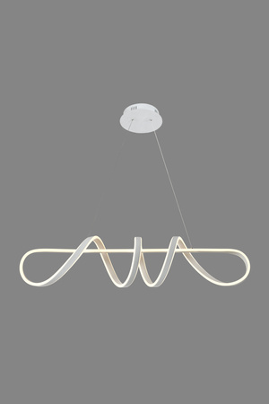 Lampa wisząca LED spiralna TREVANCE duża spirala pozioma Aviano Lighting 6203-0106L