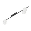 Czarna poczwórna listwa sufitowa z kulami IMELO BLACK LAMPA SUFITOWA 4XG9 Tk Lighting 11477