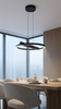 Lampa wisząca LED do salonu w kolorze czarnym TIVOLI Kaja Lighting  K-8230