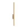 Kinkiet tuba góra dół 78cm satynowe złoto 2xG9 LASER WALL L Nowodvorski 11814