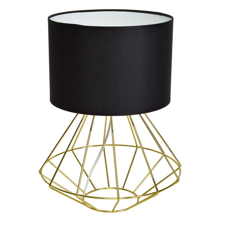 Lampa stojąca LUPO BLACK/GOLD 1xE27 MLP6272