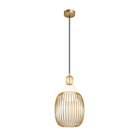 Druciana lampa wisząca ze szklanym kloszem wewnątrz Levitation MOD376PL-01G1 Maytoni