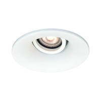 Białe okrągłe ruchome oczko podtynkowe 1xGU10 Ralte Italux DL-36360-GU10-WH