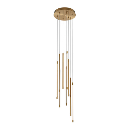 Lampa wisząca pionowe śweicące rurki LED 3000K Light stick MOD236PL-L54BS3K Maytoni