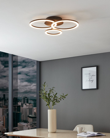 Lampa sufitowa PARRAPOS-Z LED Eglo 900321 sterowana pilotem funkcja smart