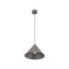 Lampa wisząca metalowy stożek w odcieniu brązu 26cm CONO M NEW BROWN 1XE27 Tk Lighting 11376