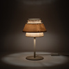 Lampka stołowa KALUM WOOD + juta 1XE27 Tk Lighting 16224
